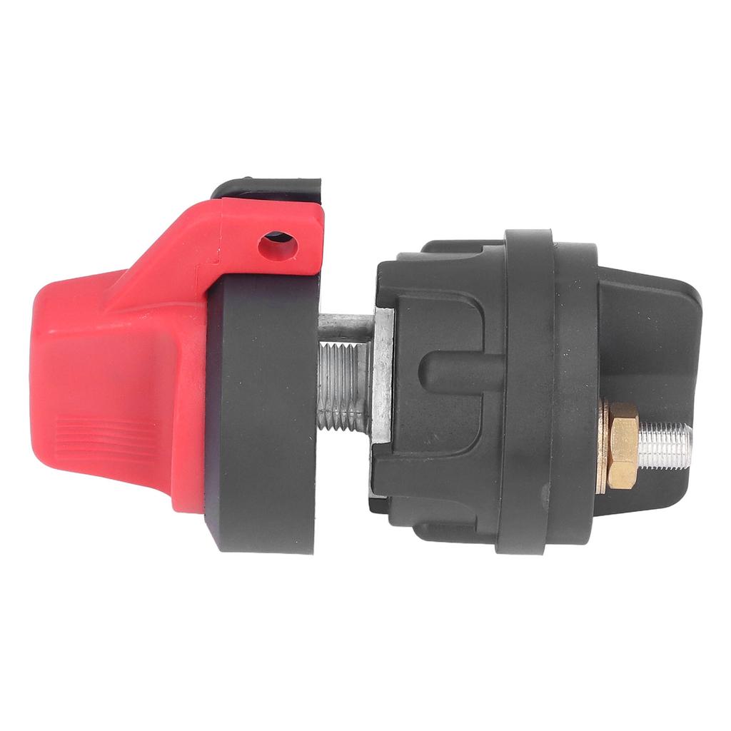 Battery Disconnect Switch Rotary Knob Type Power Cut 12V 300A Anticreep for Boat Car RV Yacht