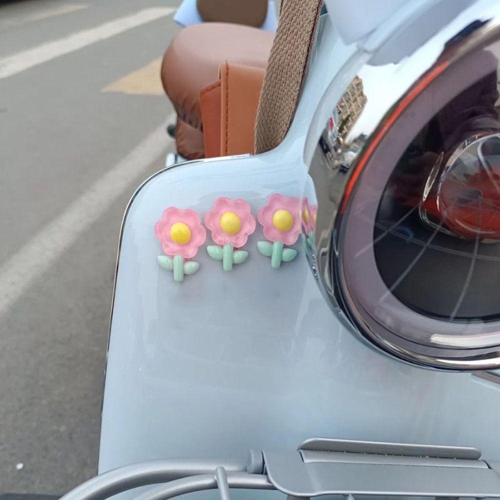 Wings Helmet Decorative Accessories Flowers Motocross Stickers Motorcycle Decorative  3D