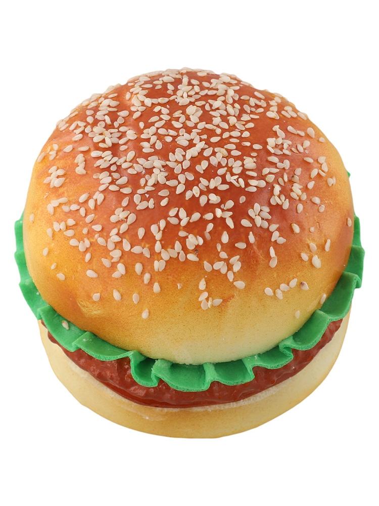 Artificial Burger Fake Bun Model Pu Realistic Burger Statue Artificial Sandwich