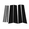 Carbon Fiber Car Window Door Column BC Pillar Post Cover Trim For Mercedes Benz GLB   Mirror Effect PC