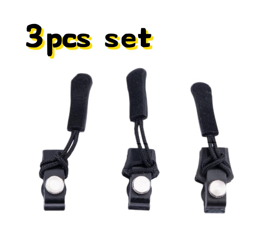 

3/6pcs Zipper Repair Kit (10L/10M/10S) - Universal Replacement Heads for Clothes & Bags, No Tools Needed