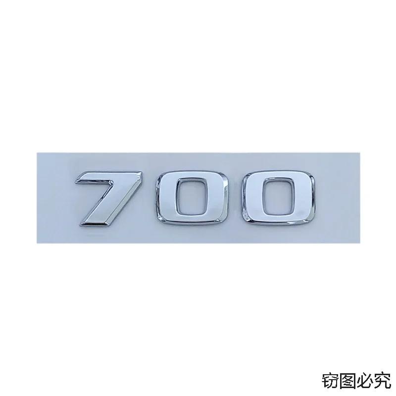 CWDRF1 ABS Letter Emblem Car Sticker Auto Body Rear Trunk Tail Decal Badge for Mercedes Benz G700 G800 G900 900 800 700