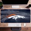 Denver Broncos Large Gaming Mouse Pad with Stitched Edges Non-Slip Rubber Base Waterproof Desk Mat for Office and Home