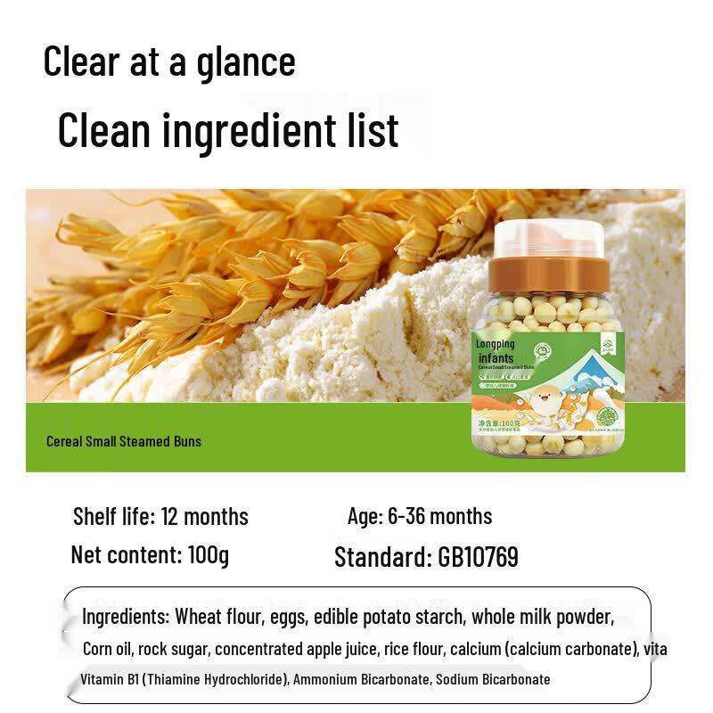 Yuan's Farm Infant & Toddler Grain Mini Buns