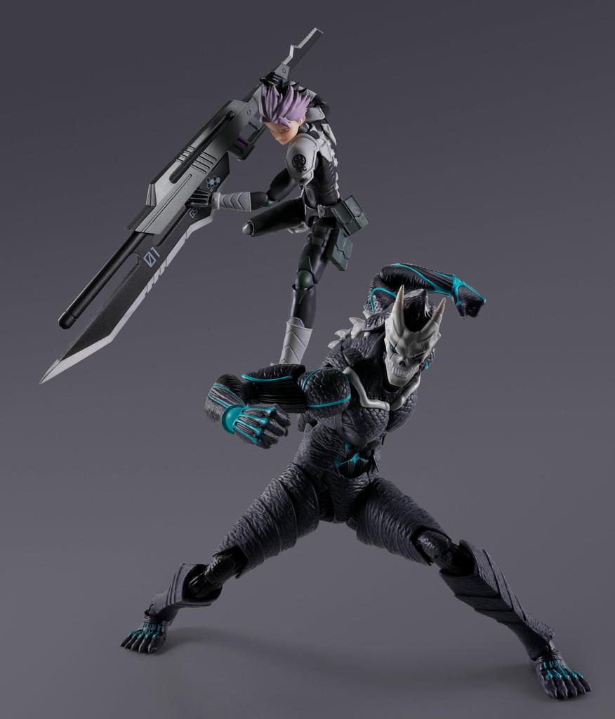 TAMASHII NATIONS Kaiju 8 Narumi Approximately PVC ABS Painted Action Figure S.H.Figuarts No. Gen, 145mm, &