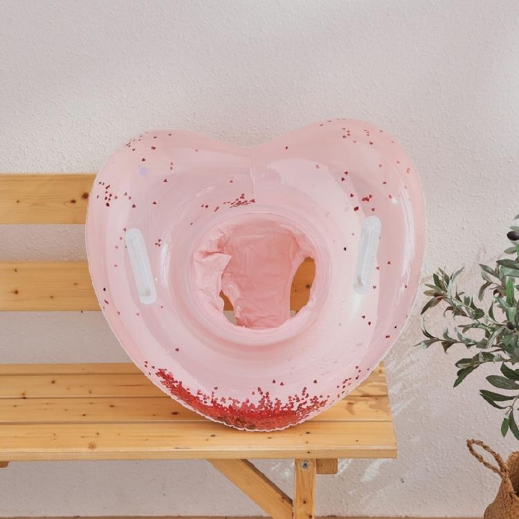 Swim Float Rings Swimming Pool Hoop Pool Float Love Heart Shape Float Inflatable Swimming Rings Inflatable Swims Rings