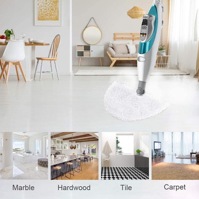 3 шт. Салфетки для паровой швабры, Моющиеся микрофибровые очищающие сменные салфетки для пароочистителя Shark Steam Pocket Mop Серии S3500 белый