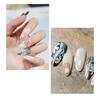 5g Gel Nail Polish Delicate Texture Beautiful Painted And Carved Long Lasting Full Graininess Decorative DIY 3D Design Manicure Gypsum Glue Nail Salon