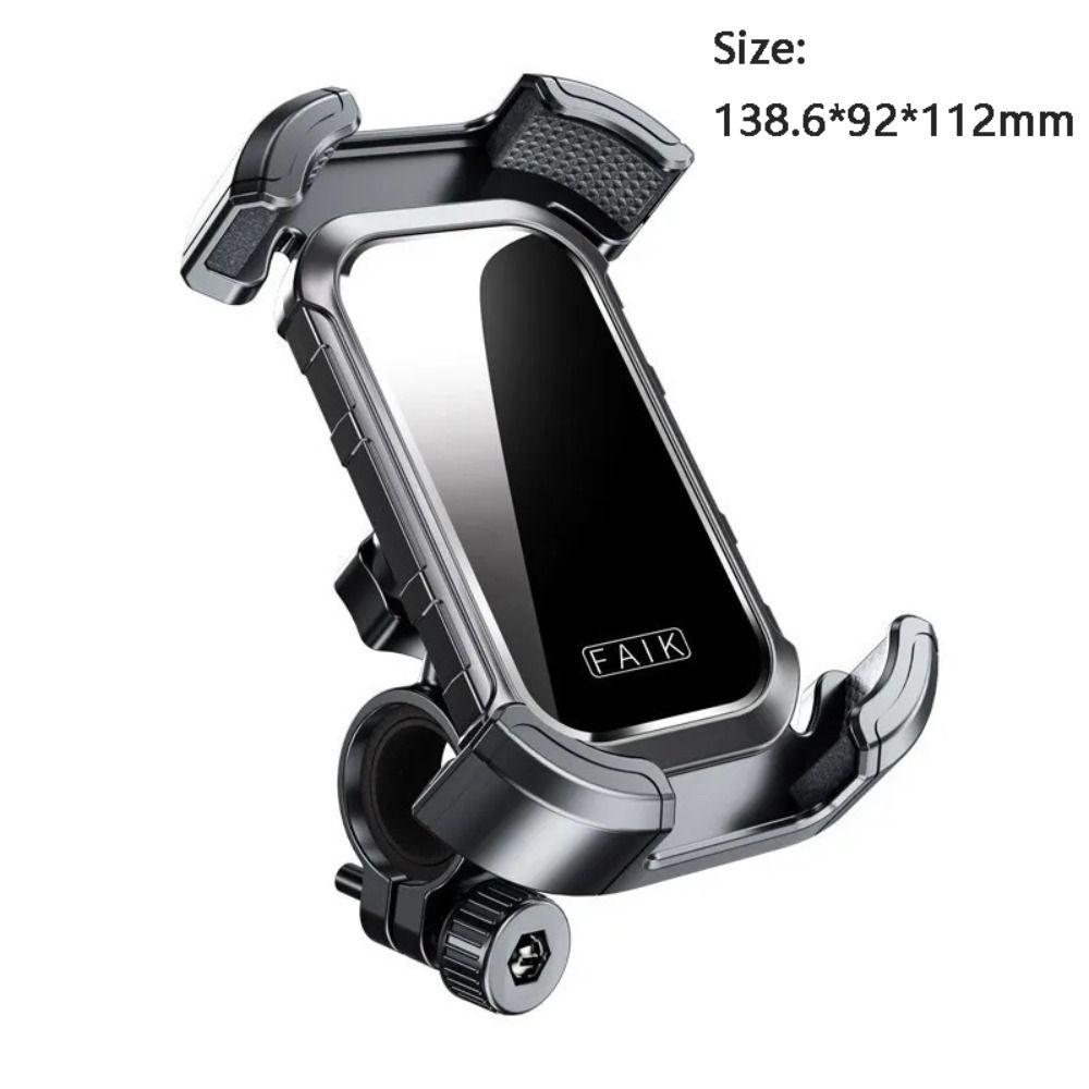 Locking Mechanism Mobile Phone Holder Multiple Shock-Proof Scooter Phone Holder Scooters