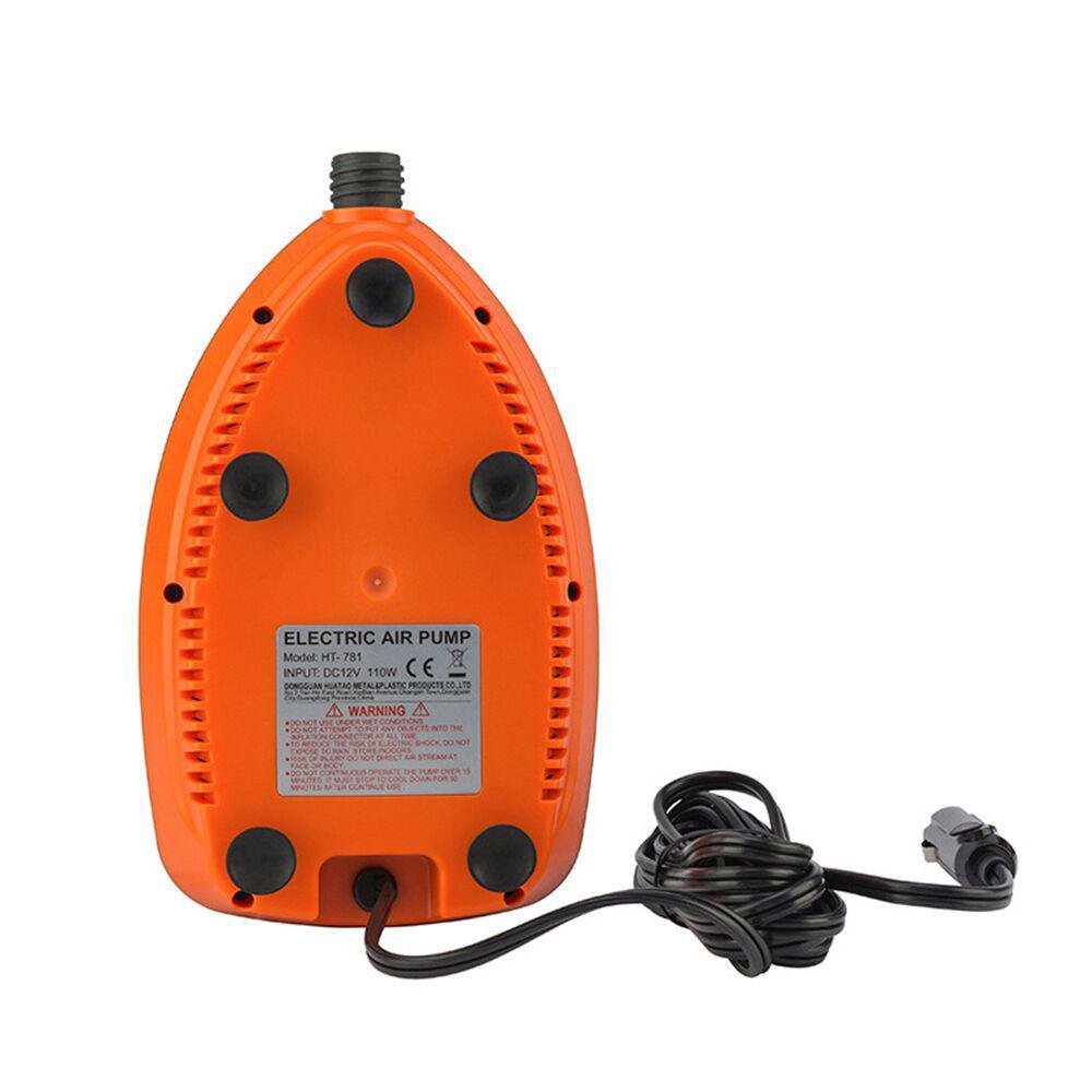 20/16 PSI Dual Stage Electric Air Pump Intelligent Inflatable Pump 12V 110W for Inflatable SUP Stand Up Paddle Surfing Board