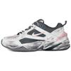 M2K Tekno Abrasion Resistant Low Top Chunky Sneakers Women's Gray Black AO3108-001(Team679-)