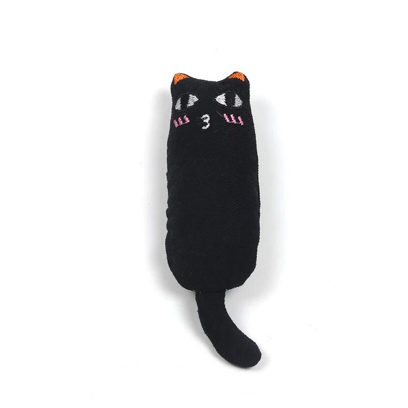 Raschelgeräusch, Katzenminze-Spielzeug, Katzenprodukte für Haustiere, süßes Katzenspielzeug für Kätzchen, Zähneknirschen, Katzen-Plüsch-Daumenkissen, Haustierzubehör