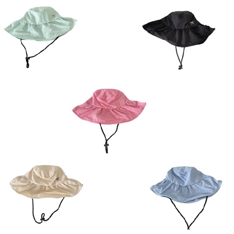Breathable Bucket Hat Female Beach Sun Hat Outdoor Hiking Fishing Sunproof Hat