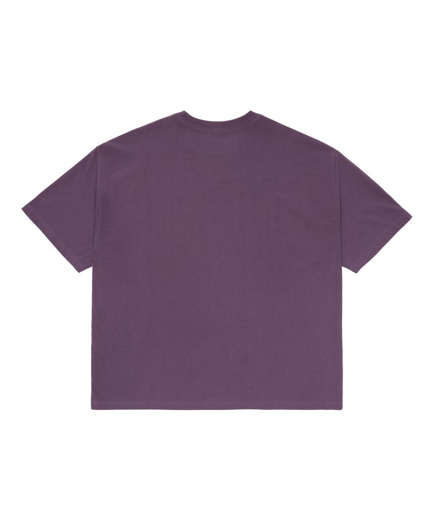 Yunibeoseugameonteu Hac Print T-Shirt_Purple