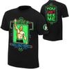 Maglietta Grafica Y2K da Uomo Wrestling Stampa John Cena Streetwear Casual Girocollo Manica Corta