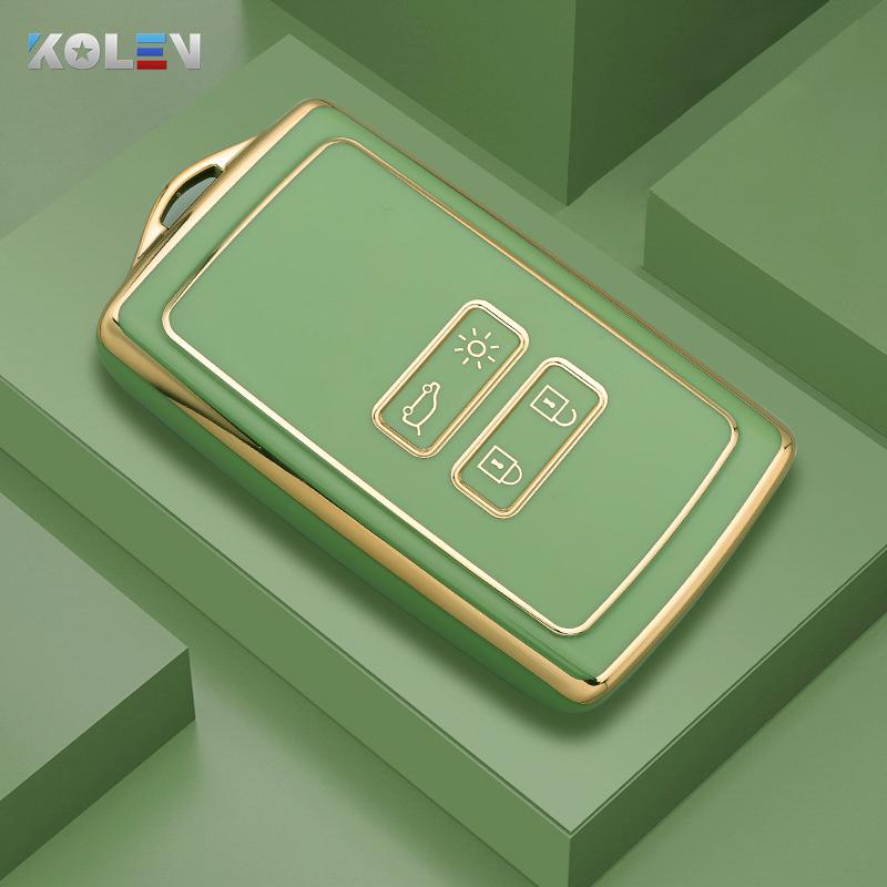 Tpu Car Remote Key Case Cover Shell Fob For Renault Kadjar Megane Clio Koleos Captur Espace Talisman Arkana Dacia Scenic Sandero