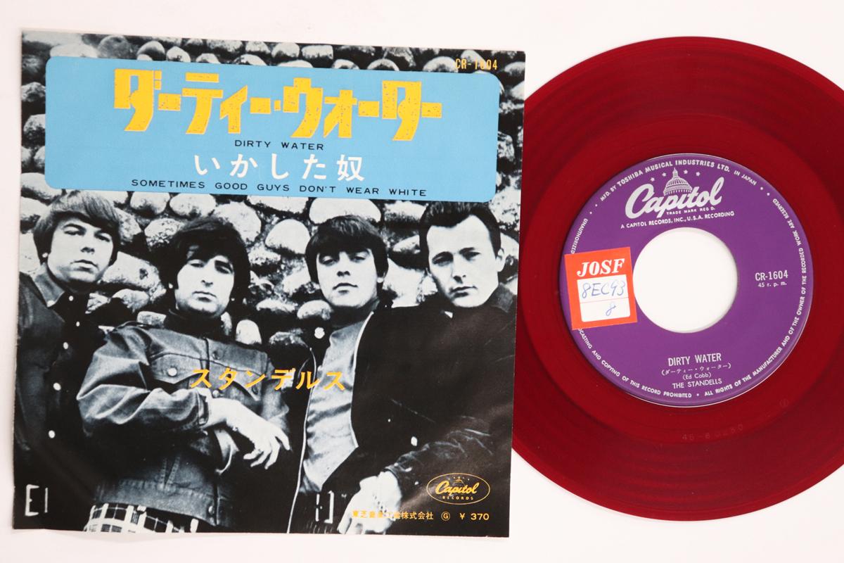 

7-дюймовая пластинка STANDELLS Dirty Water Sometimes Good Guys D CR1604 CAPITOL 1966 Япония Рок Б/У