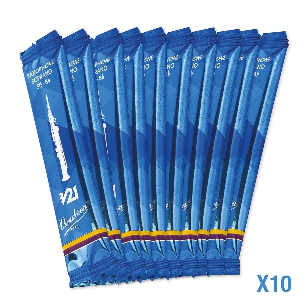 Vandoren Altsaxophonblatt V21 2-12 10 Stück