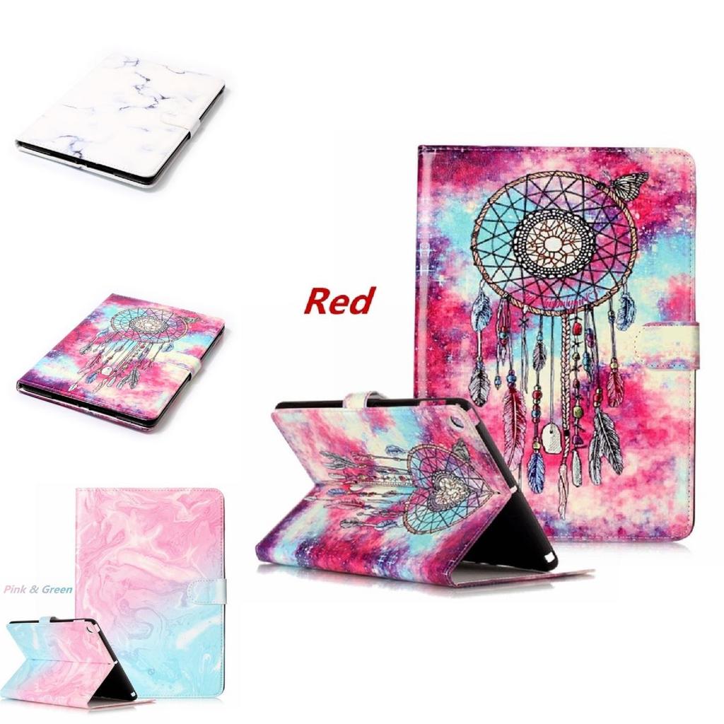 Elegant Marble Pattern Folio Flip Cover For Ipad With Premium Pu Material