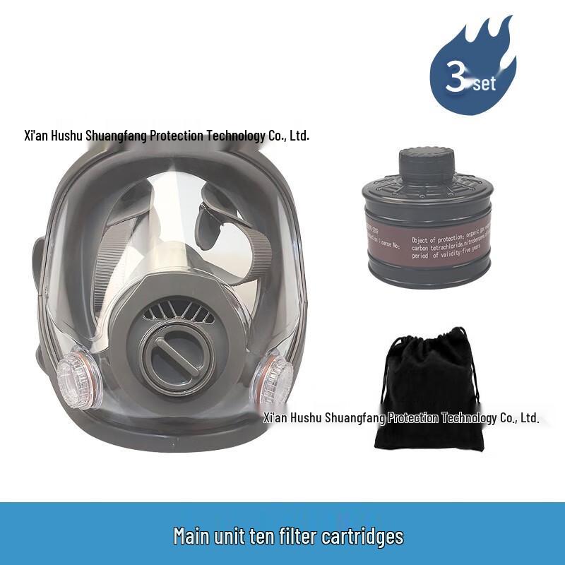 Yuanzu 6800 Full Face Silicone Respirator Mask