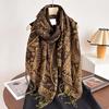 Women S Ethnic Style Court Paisley Print Tassel Long Scarf Elegant Shawl