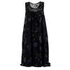 Women Plus Size Summer Dress Casual Loose Sleeveless Fashion Print Lace Dress