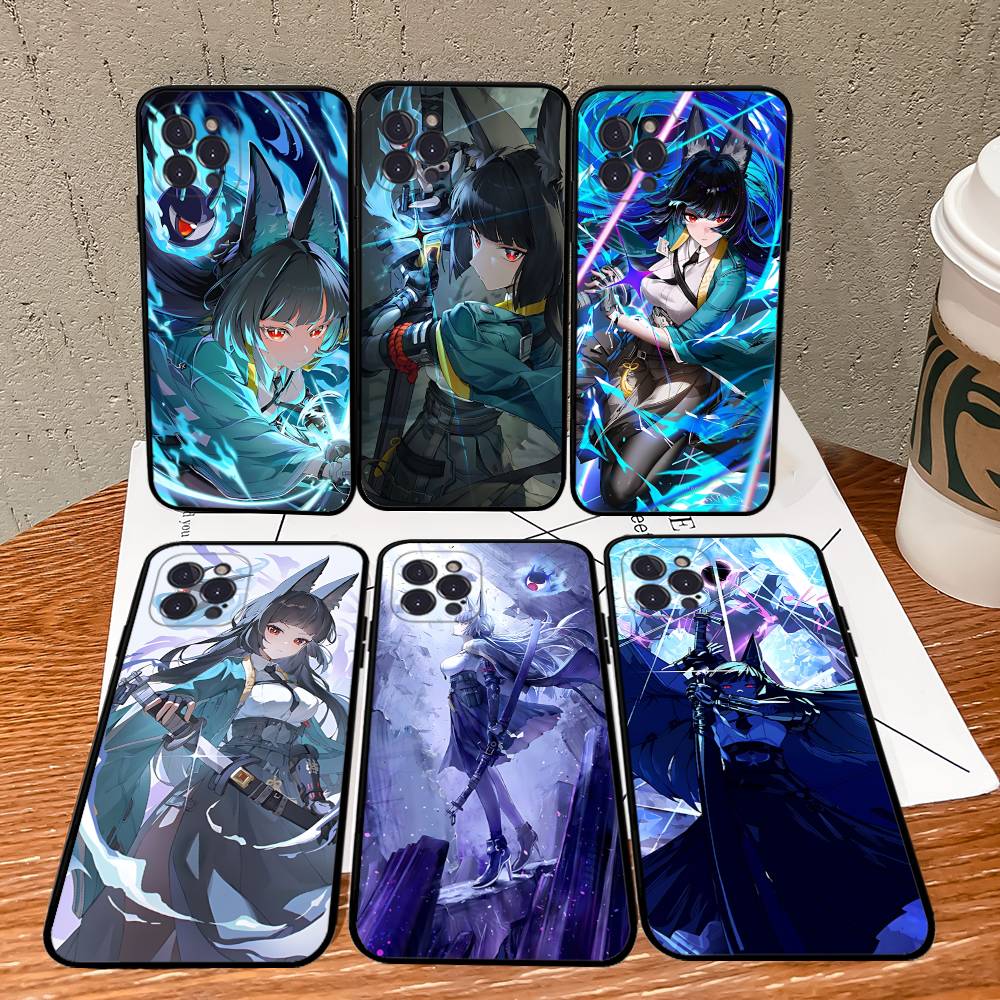 Klassische Mädchen H-Hoshimi Miyabi Handyhülle Für Iphone 17 16 15 16e 14 13 12 11 Pro Max Plus Hülle Cover Coque
