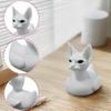 Yousheng 3D Printed Sphinx Cat Duck Figurine, Cute Matte White Desk Decor, Funny Animal Shelf Ornament, Unique Gift for
