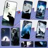 Moon Roaring Wolf For Samsung Galaxy A16 A26 A54 A34 A14 A22 A32 A52 A55 A35 A15 A53 A13 A05 A06 A36 A56 Case
