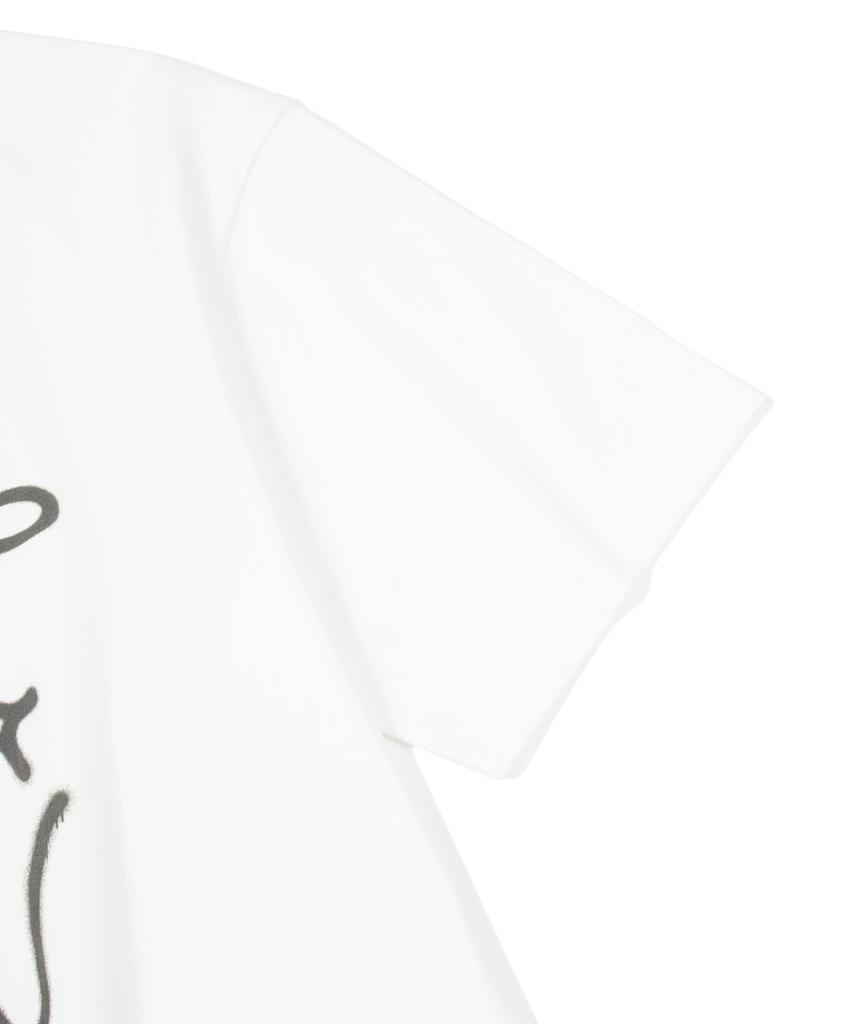 FALLETT Drawing Nero Short Sleeve T-Shirt White