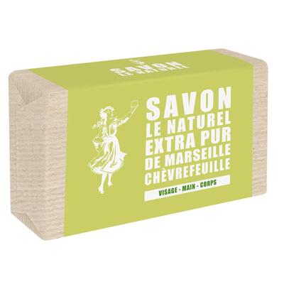 Le Naturel Seife - Extra reine Marseiller Geißblattseife - Gesicht - Hand - Körper - 