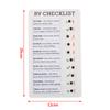 Memo Plastic Board Chore Chart Reusable Rv Checklist Daily Planner Behavior