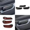 Carbon Fiber Seat Adjustment Button Wrench Cover Trim Kit for Dodge Durango 2011-2022