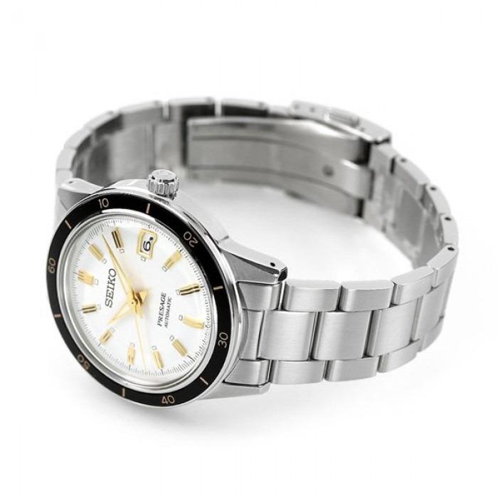 Seiko Presage Automatic SRPG03J1 Style 60’s Series White Dial Men’s Watch
