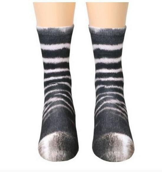 3D Animal Print Funny Socks for Kids and Parents