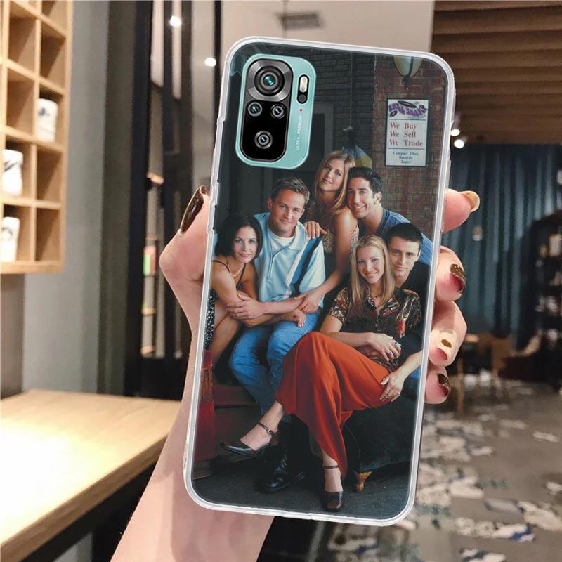 Friends Tv Show Funny Family Soft Phone Case For Xiaomi Redmi Note 12 12S 13 14 11 11S 10 Pro 10S 11T 11E Plus 14Pro Pattern Cov