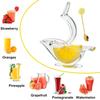 Lemon Squeezer Acrylic Manual Press Lemon Clip Processor Household Orange Citrus Juicers Fruit Pressing Kitchen Accessories