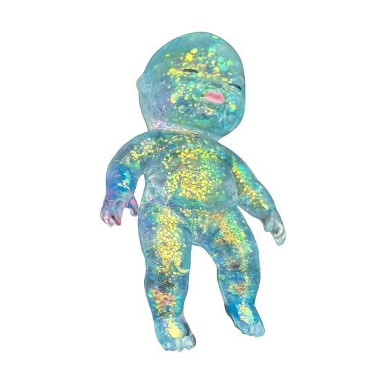 Блестящие Малыши Игрушка для Снятия Стресса Медленно Поднимающаяся Снимающая Тревогу Мини-Малыш Сжимаемая Игрушка Мягкий Эластичный Расслабляющий Мячик от Стресса Игрушка-Антистресс