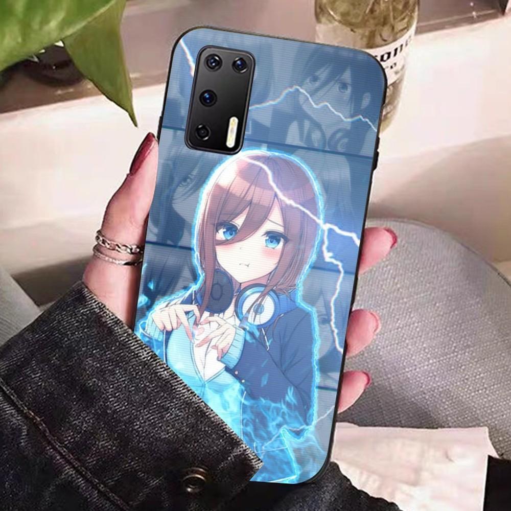 Cartoon Characters Nakano Miku Phone Case For Huawei P 8 9 10 20 30 40 50 Pro Lite Psmart Honor 10 Lite 70 Mate 20lite