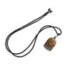 Retro Green Sandalwood Scented Pendant Necklace - Openable Scent Ball Box, Sweater Chain, Car Ornament for Men and Women