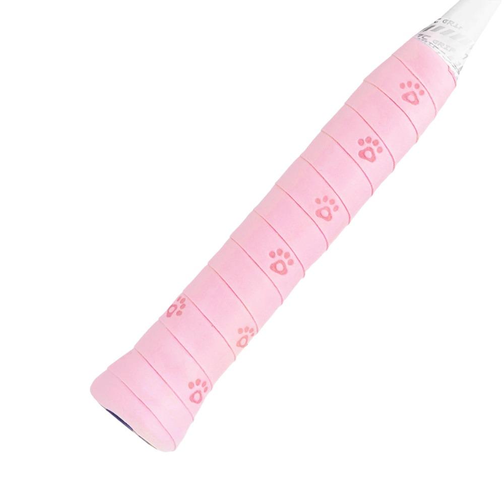 Cat Claw Print Badminton Racket Grips Wrap Sweat-Absorbent Tennis Racket Grip Tape  Outdoor Sports
