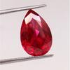 AAA 9x7 MM Flawless Blood Red Ruby Pear Cut Loose Gemstone Mozambique