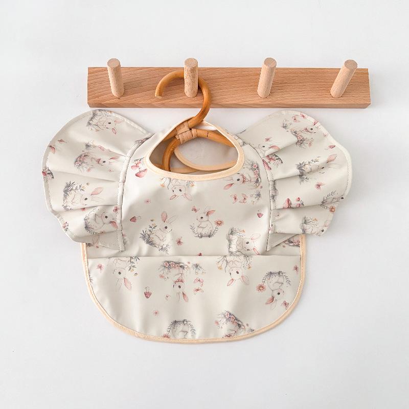 Waterproof Angel Lace Baby Bib – Stain-Resistant, Easy-Clean, Lightweight for Infants & Toddlers