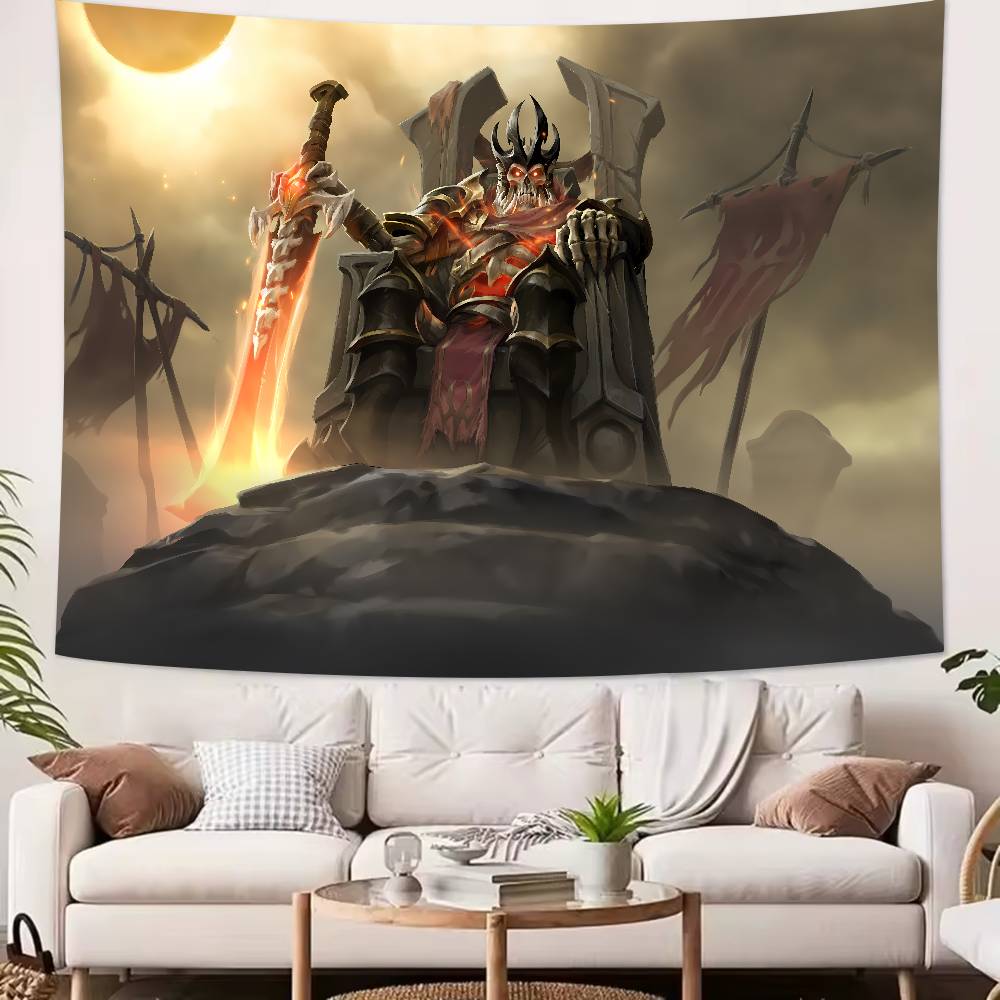 

Large Cool Fashion XL Dota 2 Gaming Tapestry Popular Room Decoration Wall Tapestry Art Room Home Decor Wall Art Decor 50x70cm