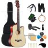 38-Inch Folk Guitar for Beginners - Popular Practice Guitar with Large Stock Available