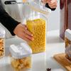 FAIS DU Food Storage Jar With Lid Kitchen Container Kitchen Organizer Stackable Dustproof Moisture Resistant Kitchen Accessories