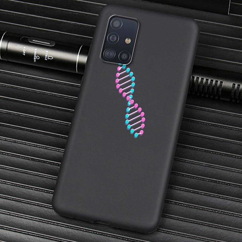 Science Chemistry Biology Phone Case For Samsung Galaxy A51 A71 A21S A12 A11 A31 A41 A72 A01 A03s A52 A32 A22 A13 5G Soft Cover