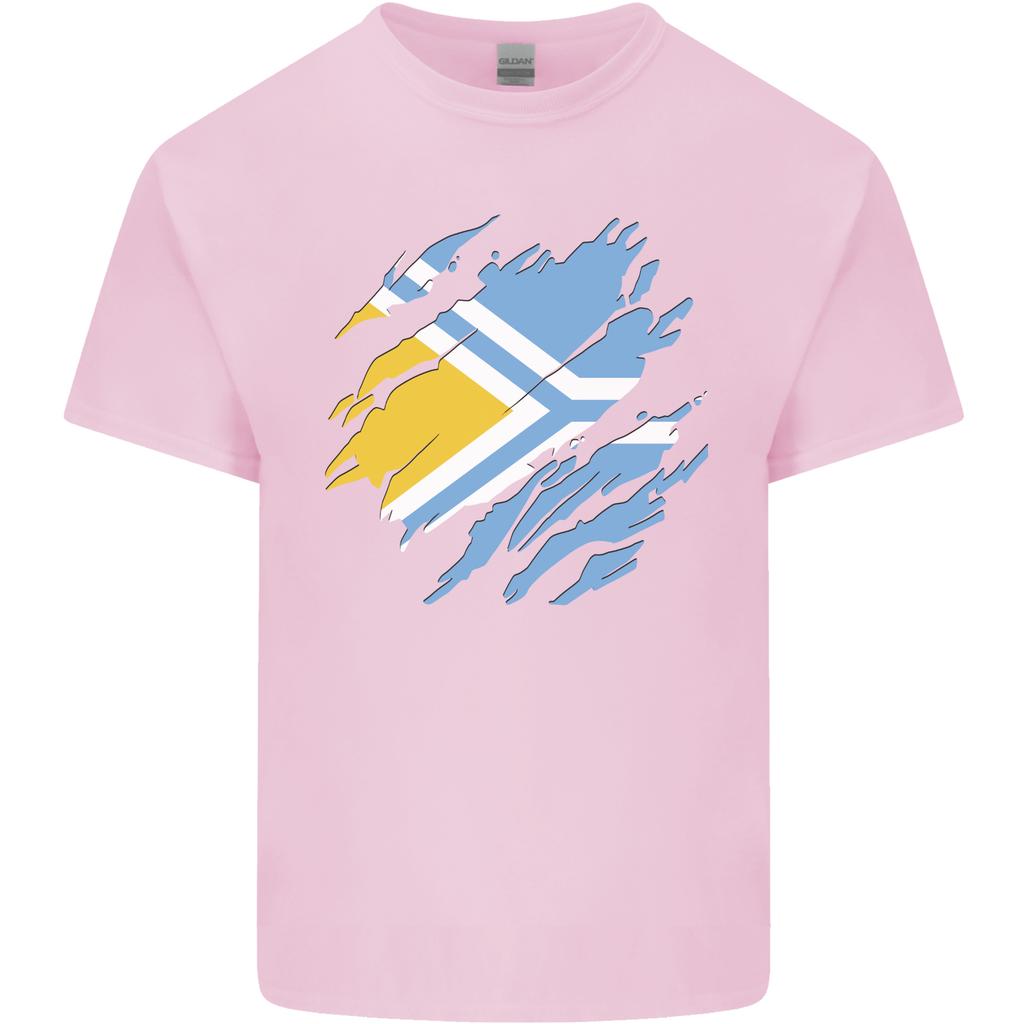 Torn Flag Tuva Unisexs Light Cotton TShirt