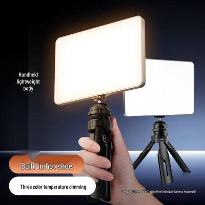 Lumière de remplissage LED portable pour la photographie, l'extérieur et le streaming en direct