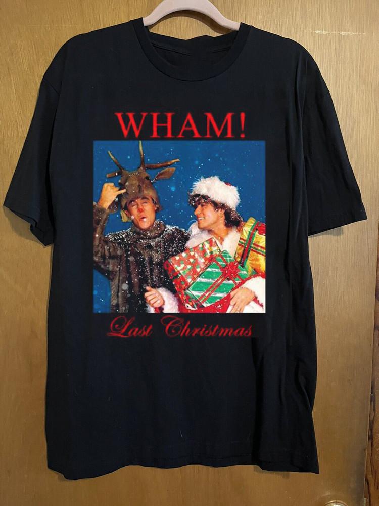 

Last Christmas Wham band Unisex TShirt Full Size S345XL QX917 Unisex T-Shirt L